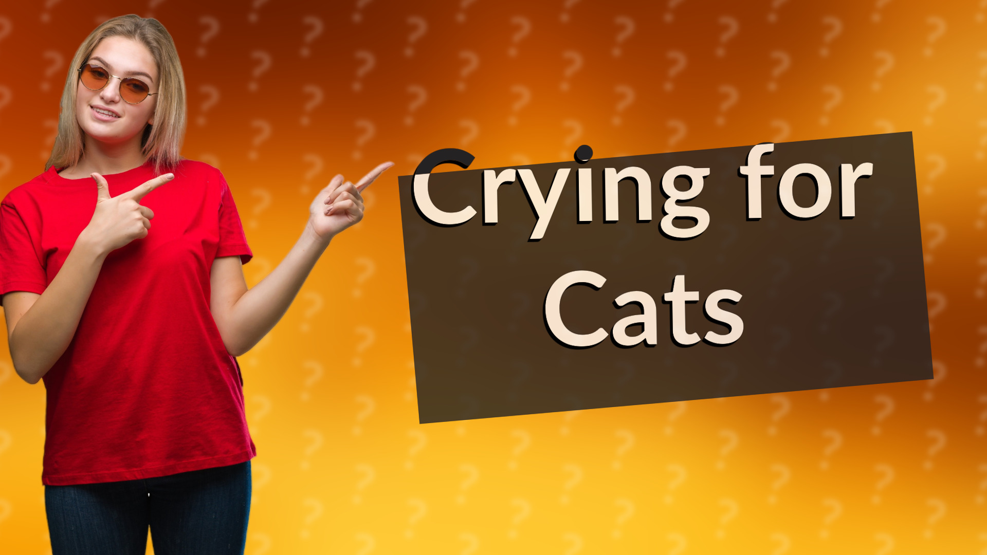 Crying for Cats
