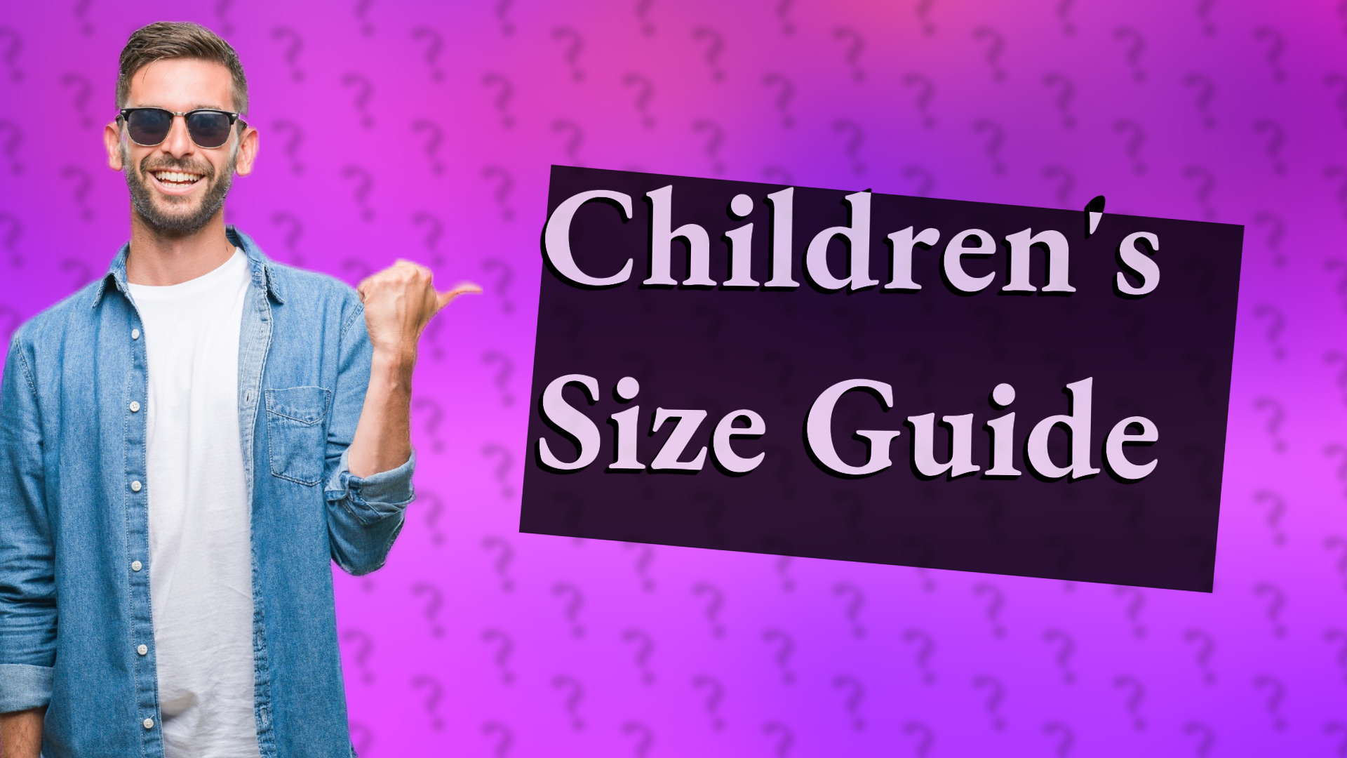 Children's Size Guide