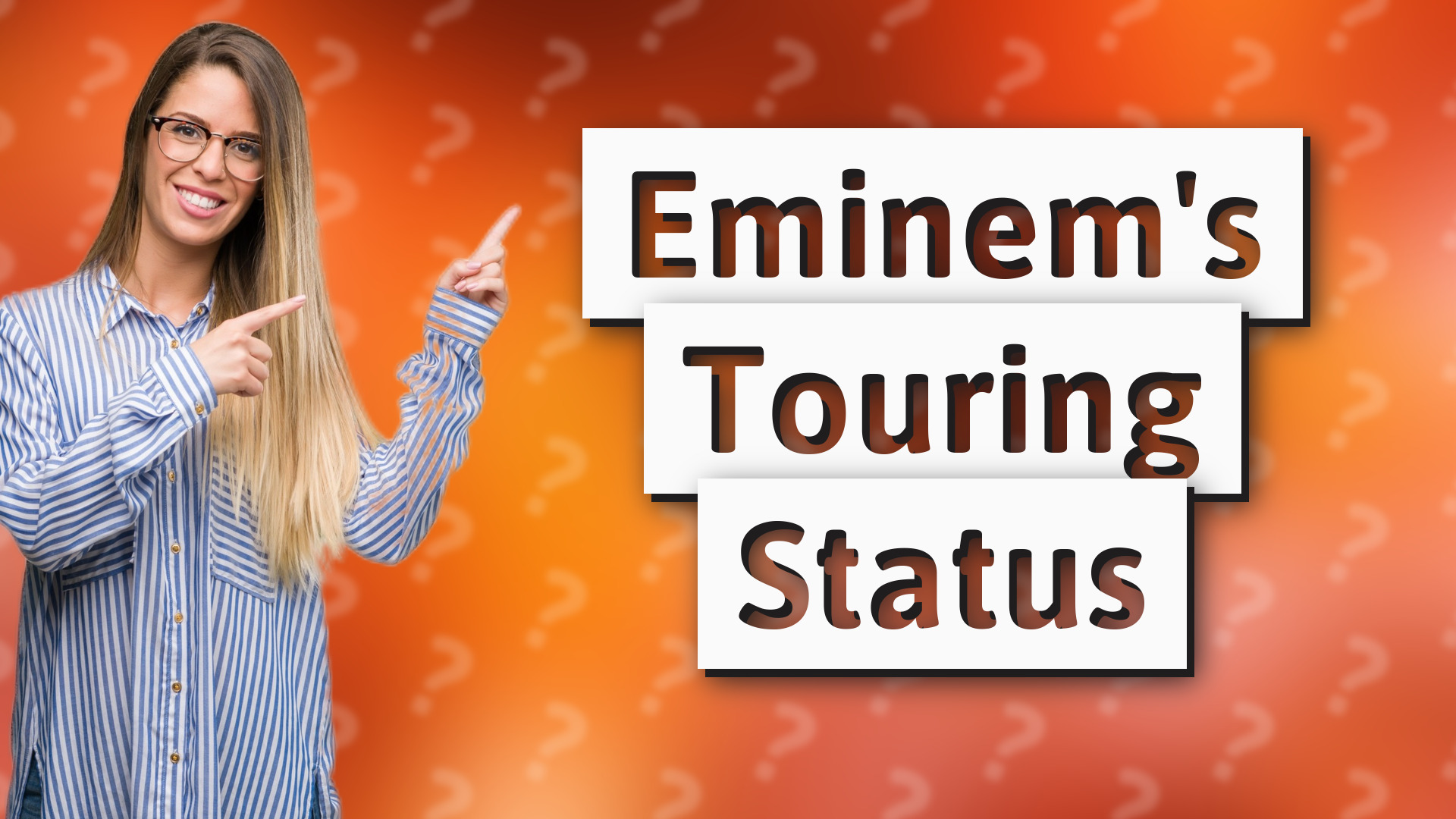 Eminem's Touring Status