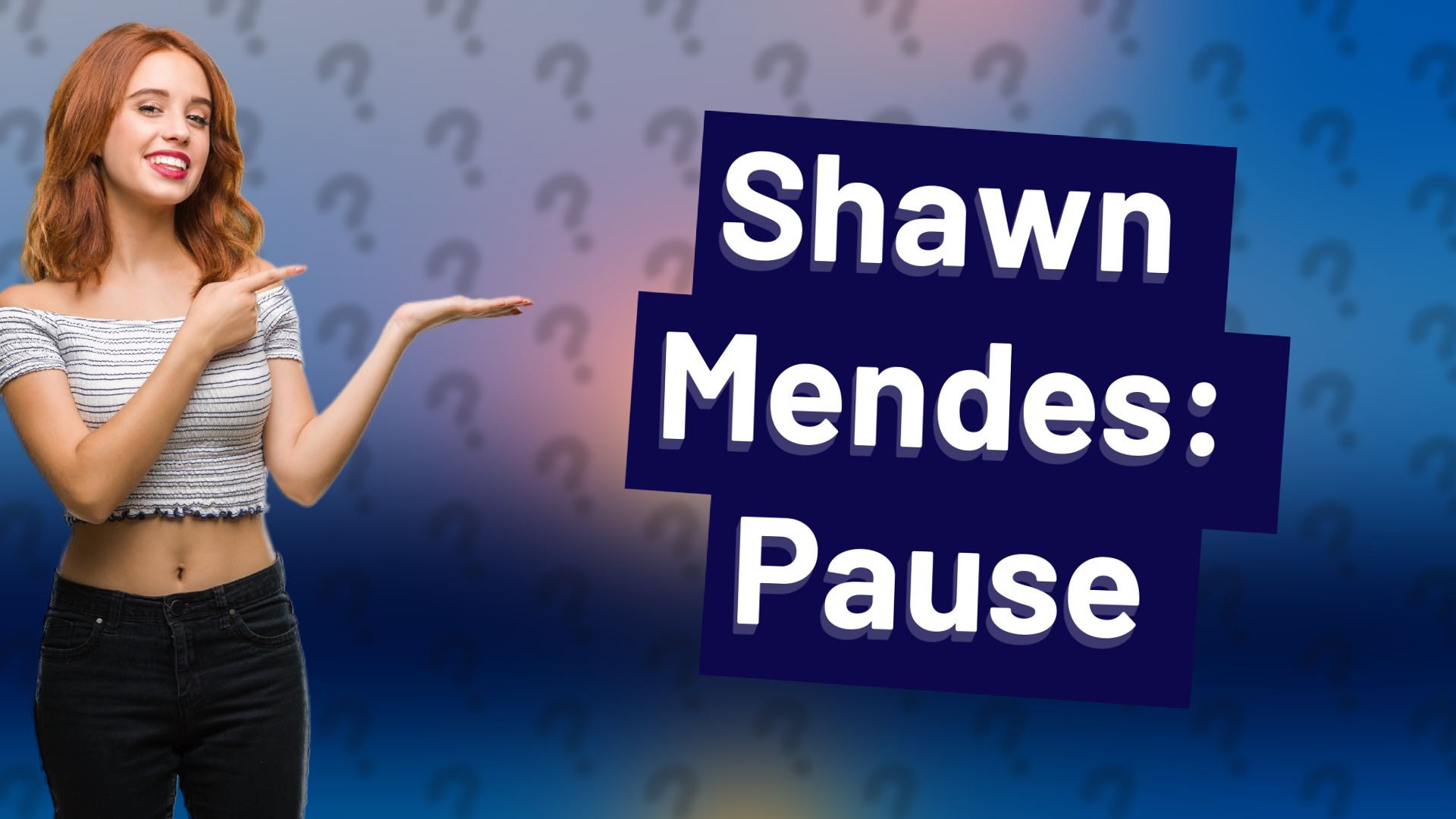 Shawn Mendes: Pause