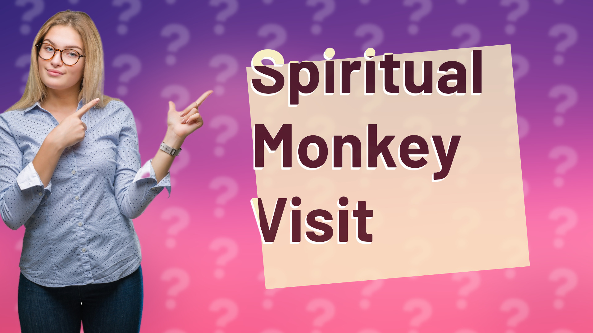 Spiritual Monkey Visit