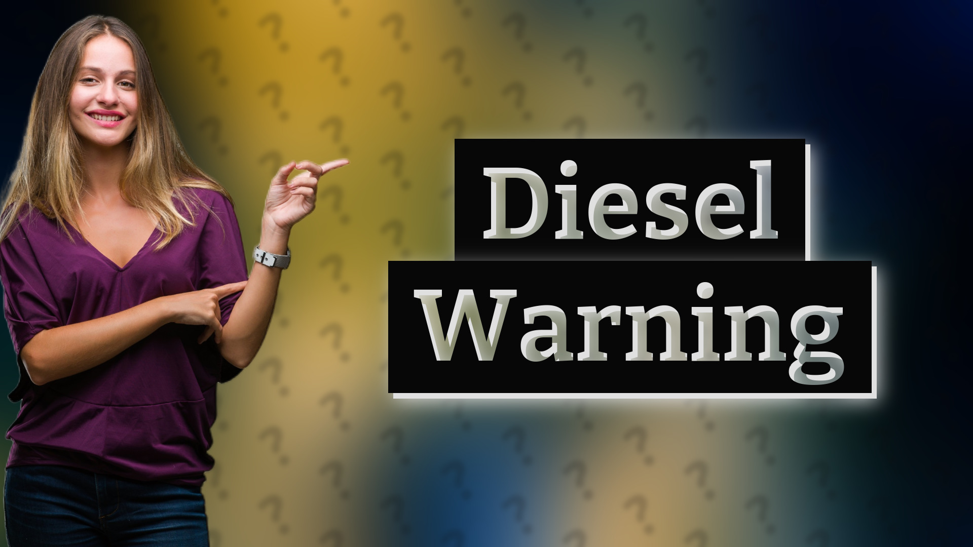 Diesel Warning