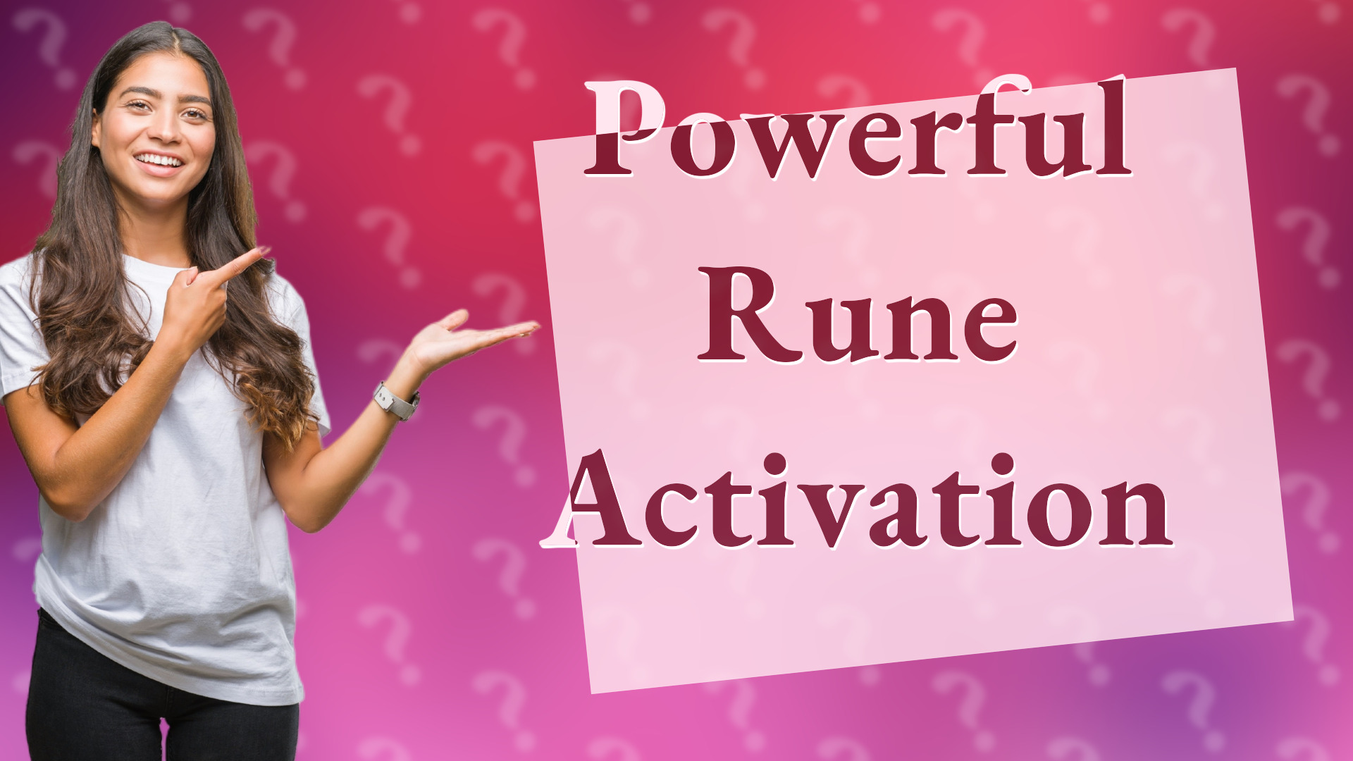 Powerful Rune Activation