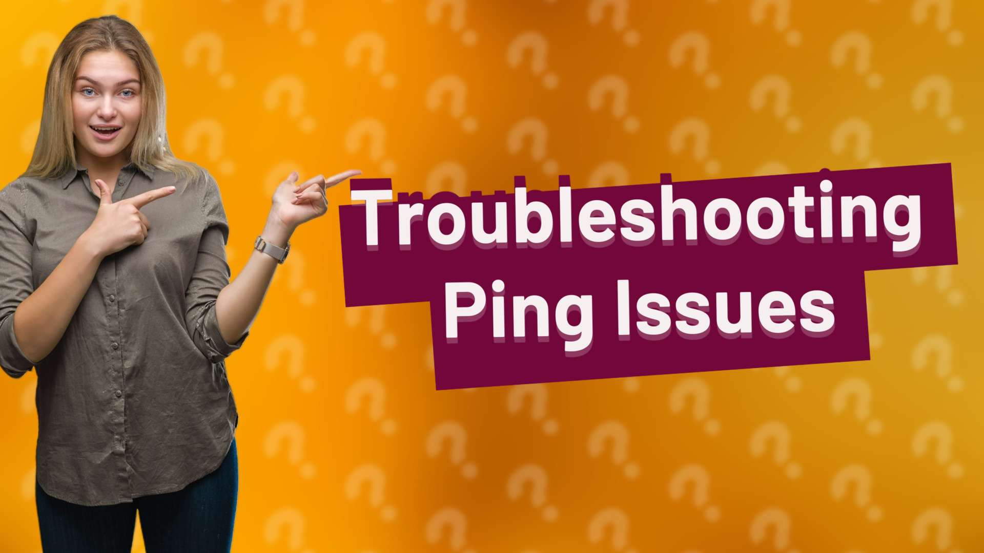 Troubleshooting Ping Issues