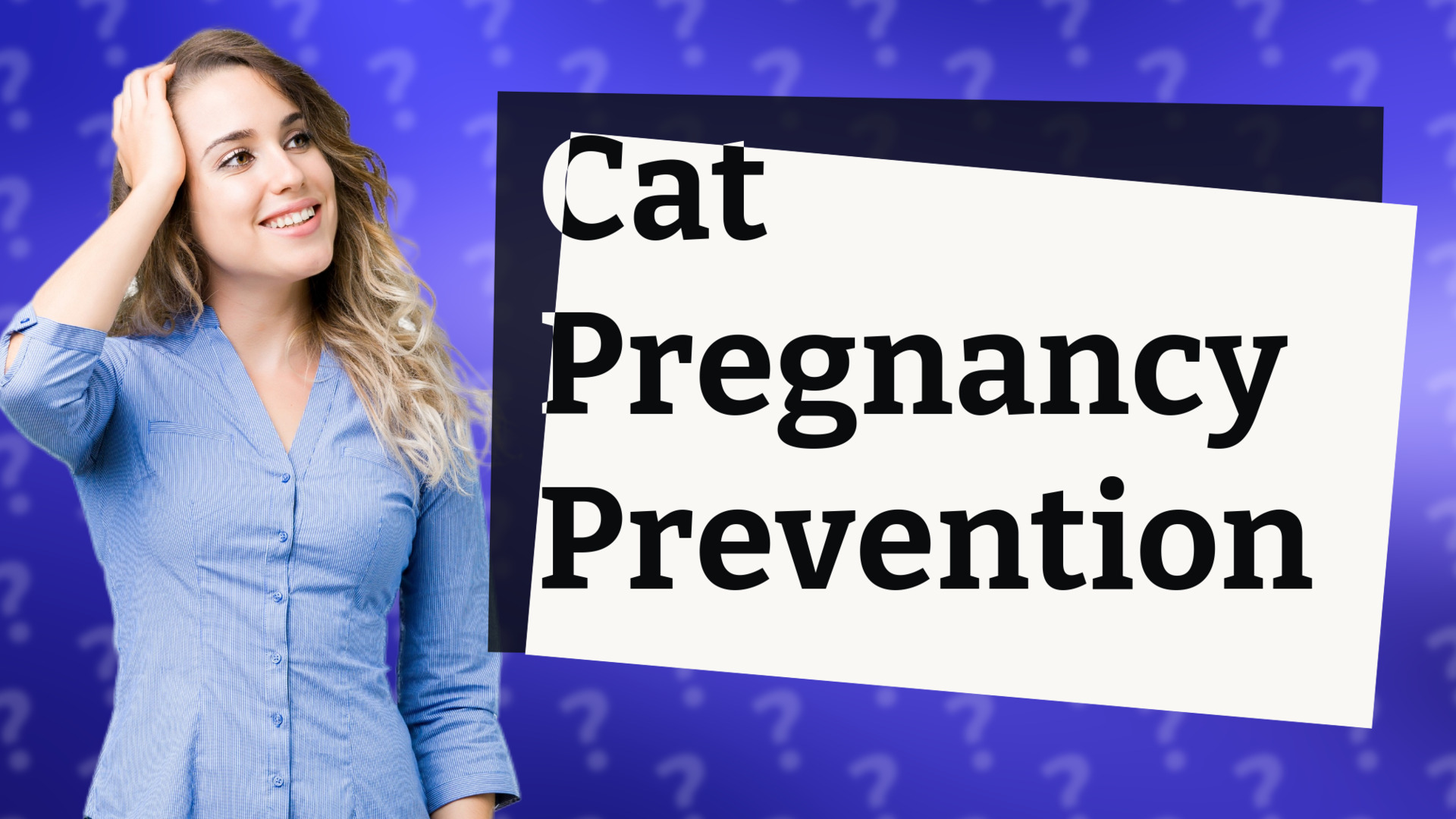 Cat Pregnancy Prevention