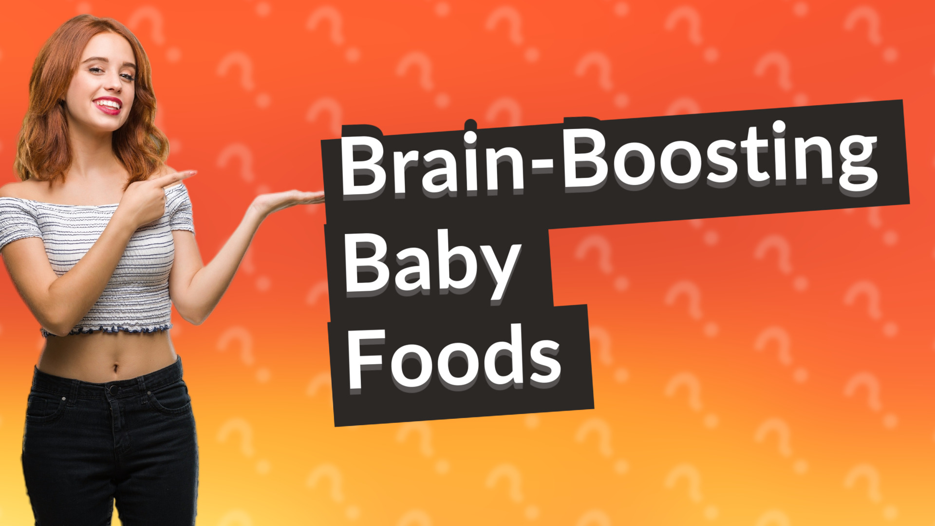 Brain-Boosting Baby Foods