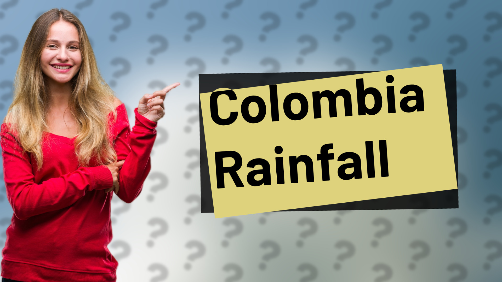 Colombia Rainfall