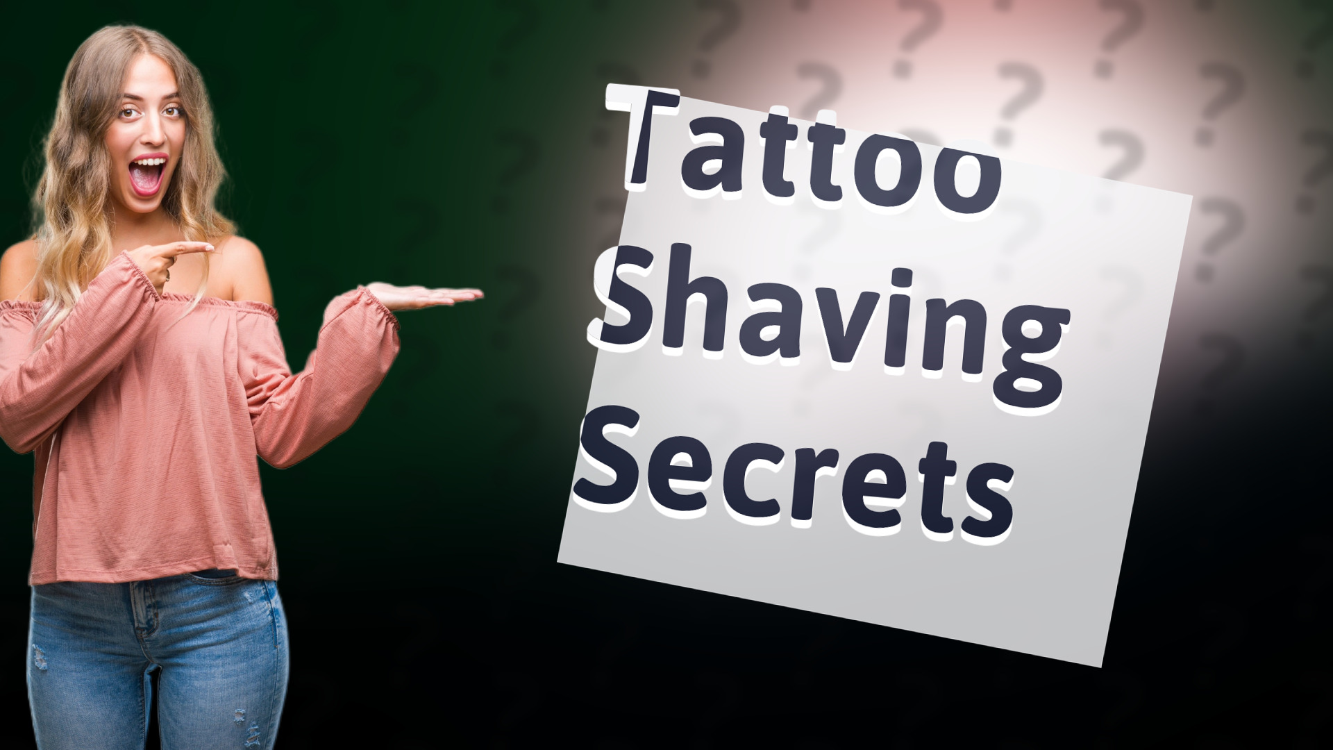 Tattoo Shaving Secrets