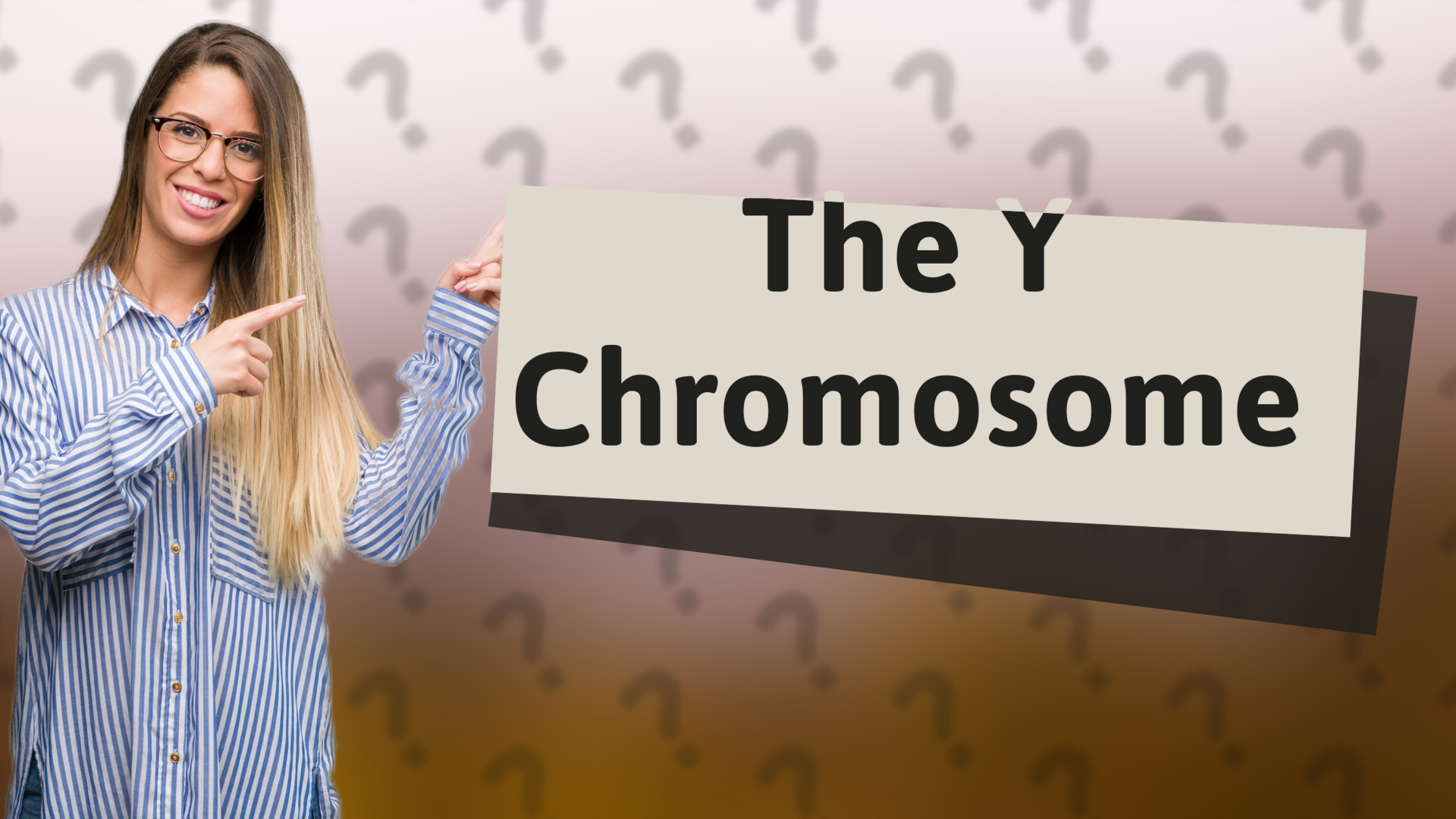 The Y Chromosome