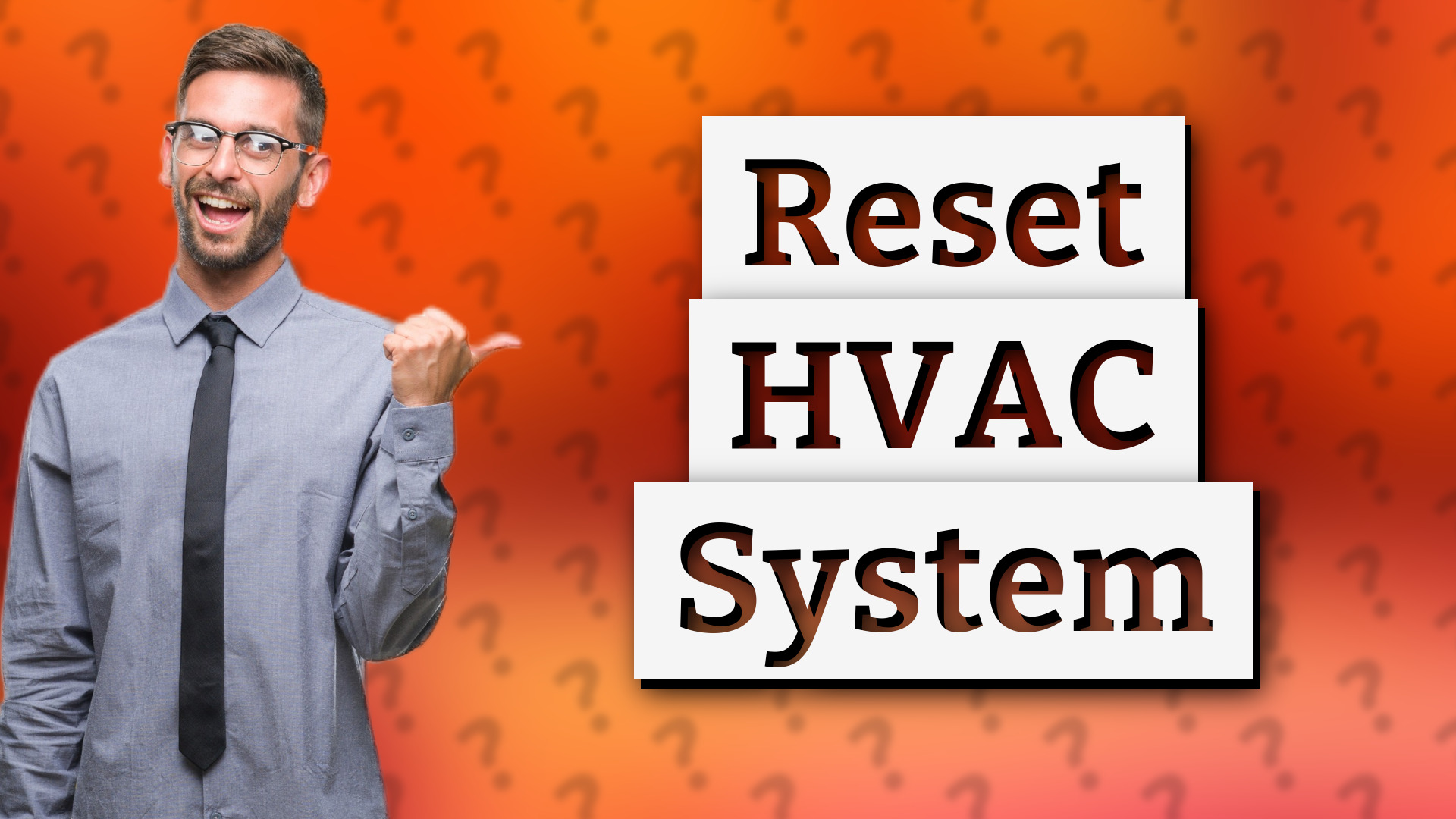 Reset HVAC System
