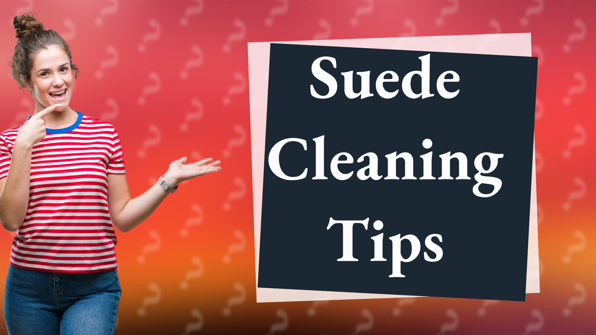 Suede Cleaning Tips
