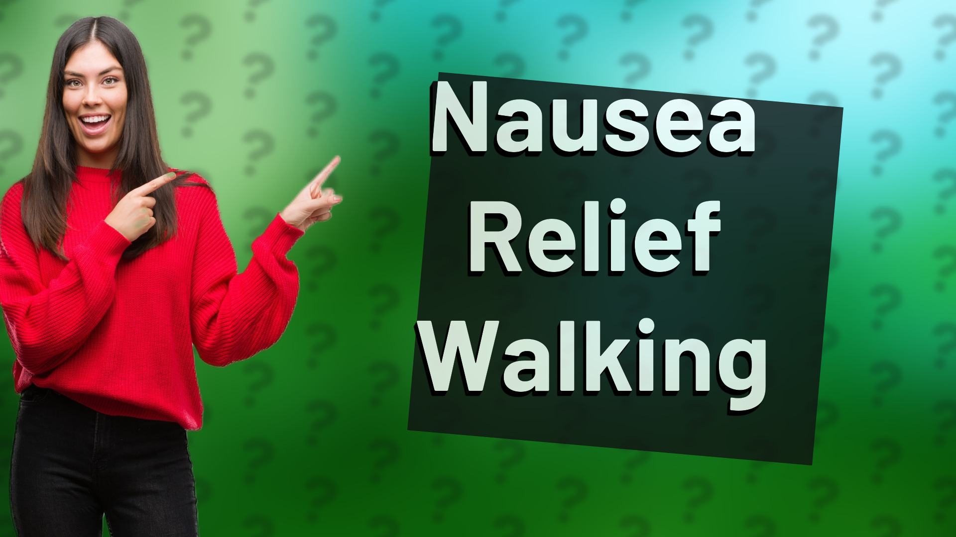 Nausea Relief Walking