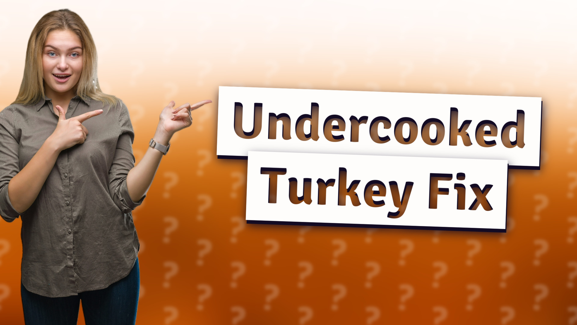 Undercooked Turkey Fix