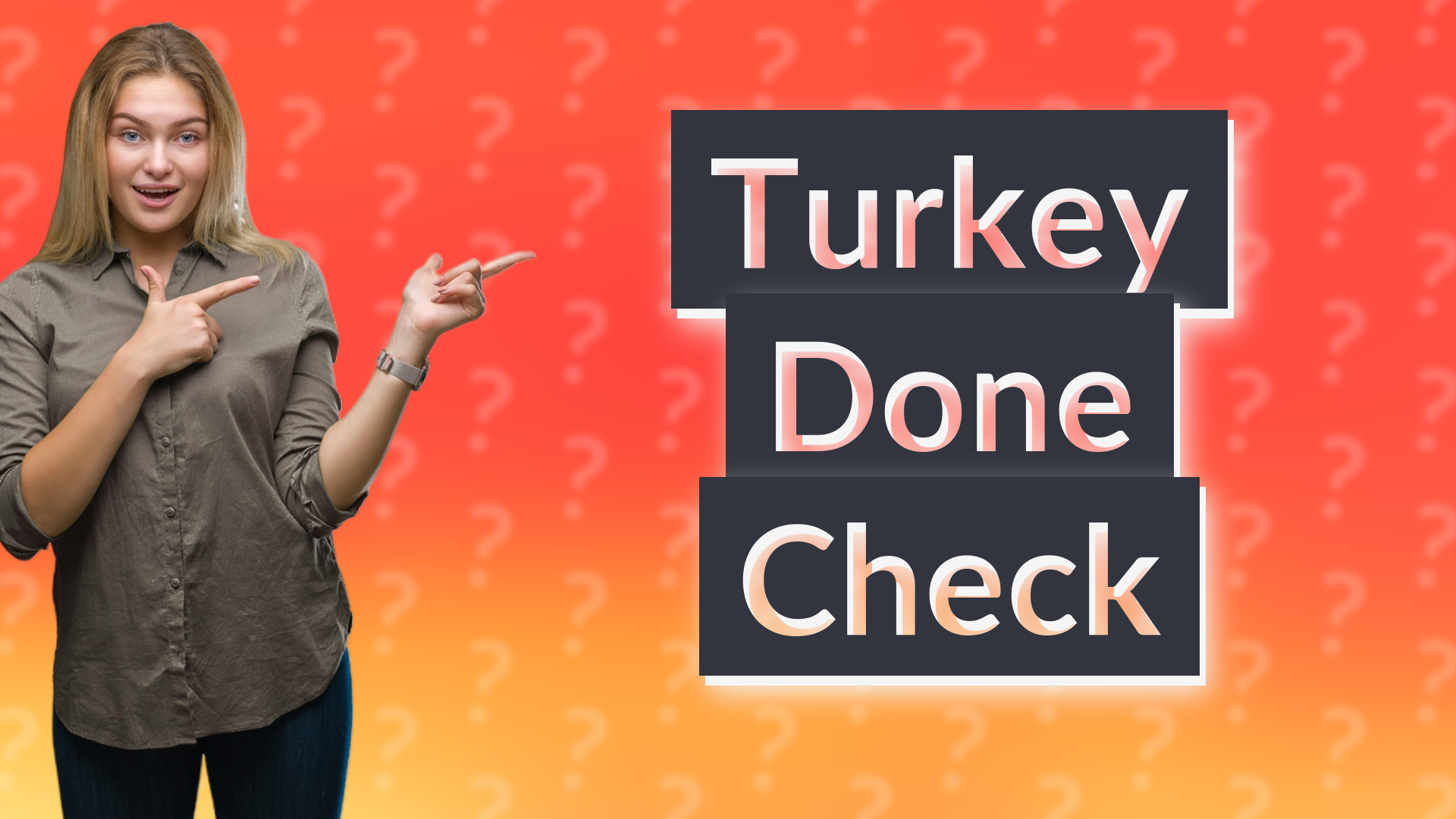 Turkey Done Check