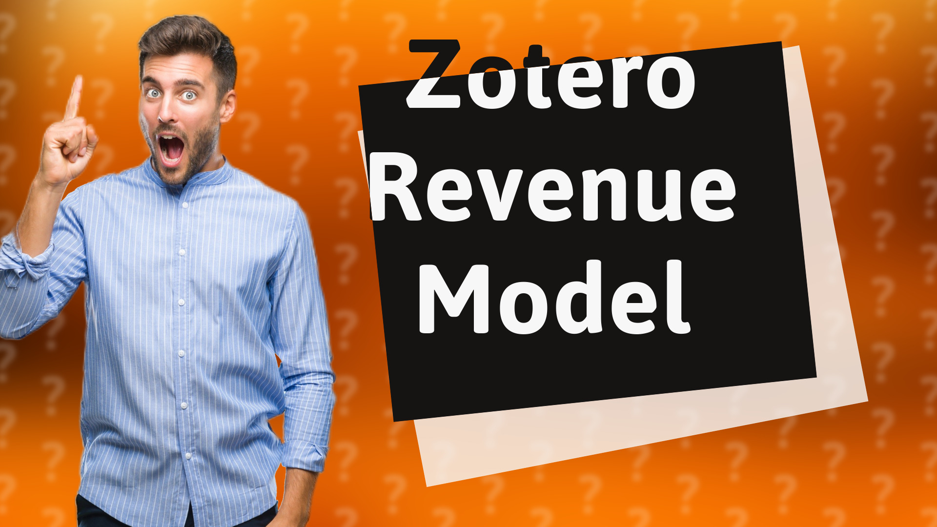 Zotero Revenue Model