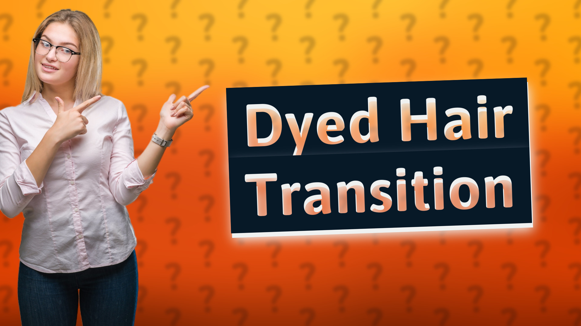Dyed Hair Transition
