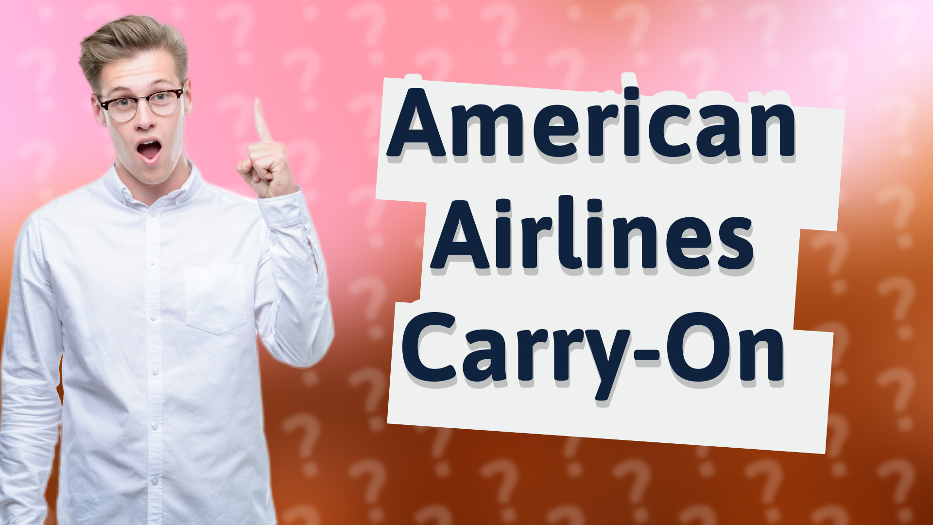 American Airlines Carry-On
