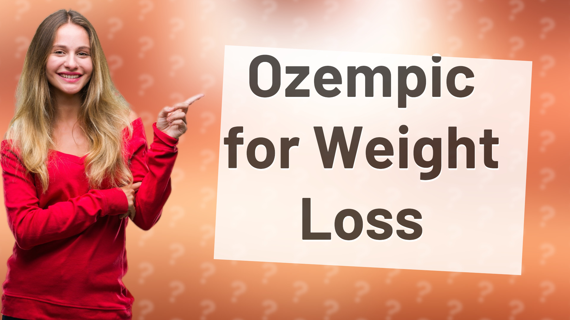 Ozempic for Weight Loss