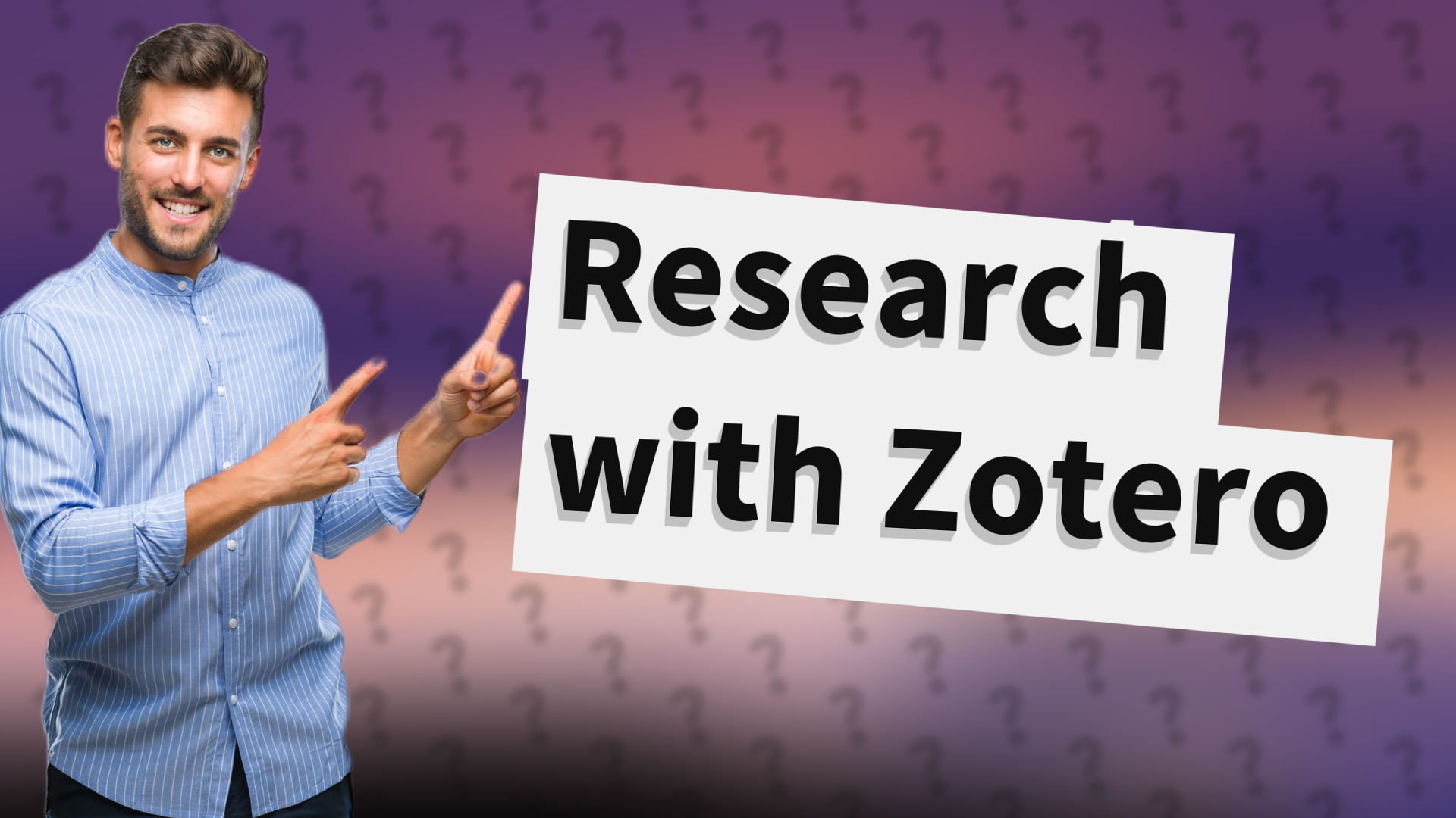Research with Zotero