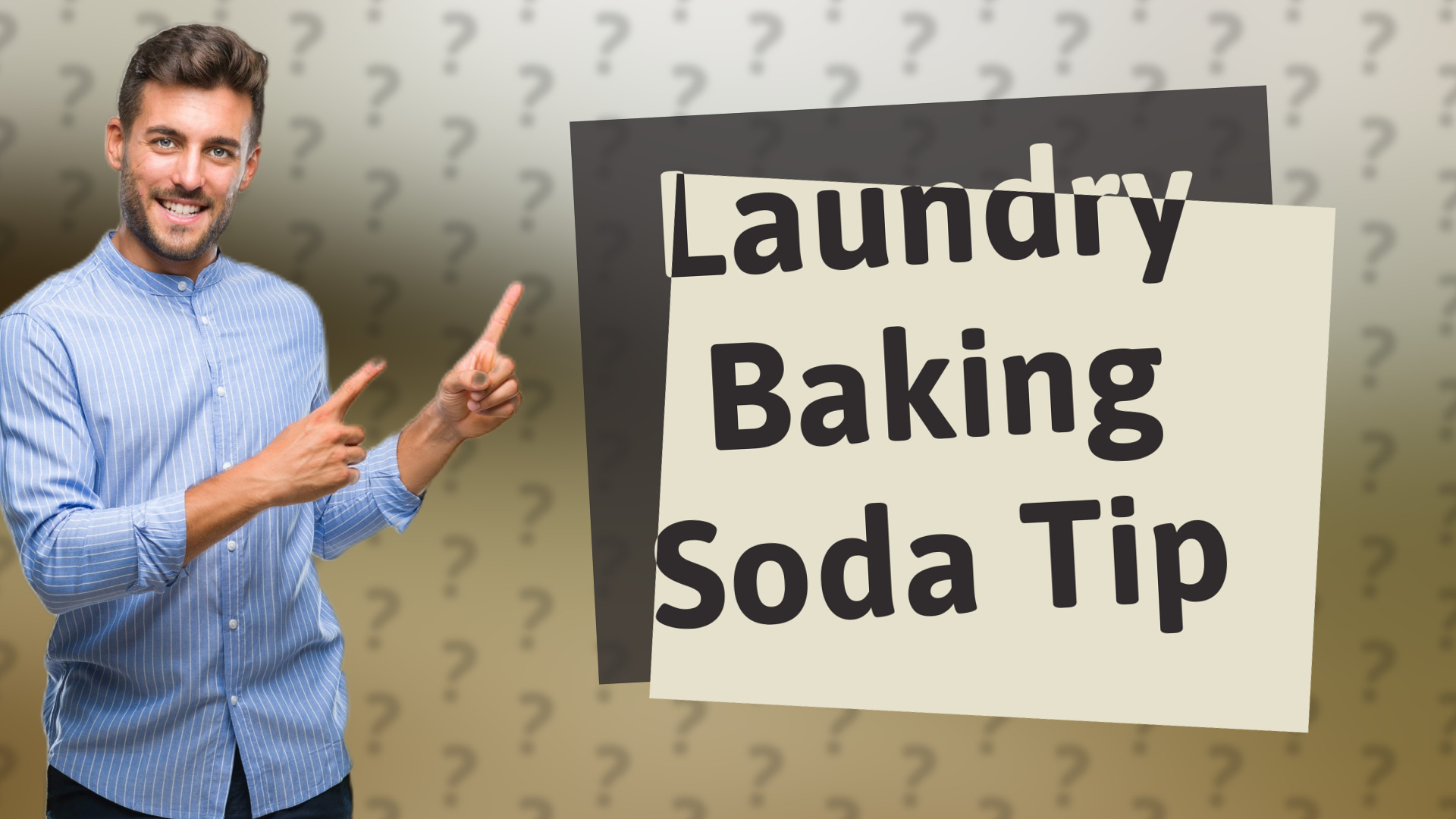 Laundry Baking Soda Tip