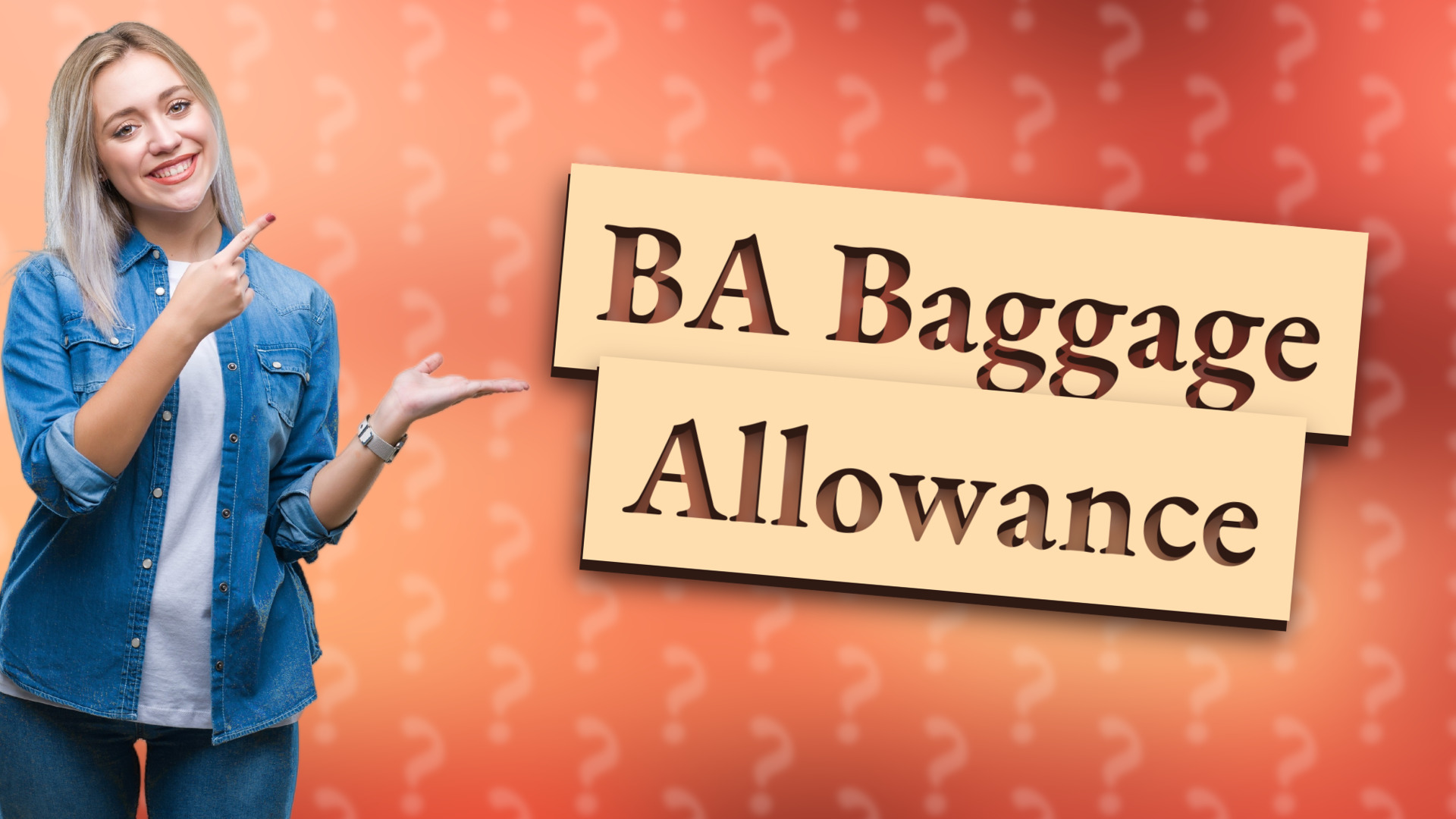 BA Baggage Allowance