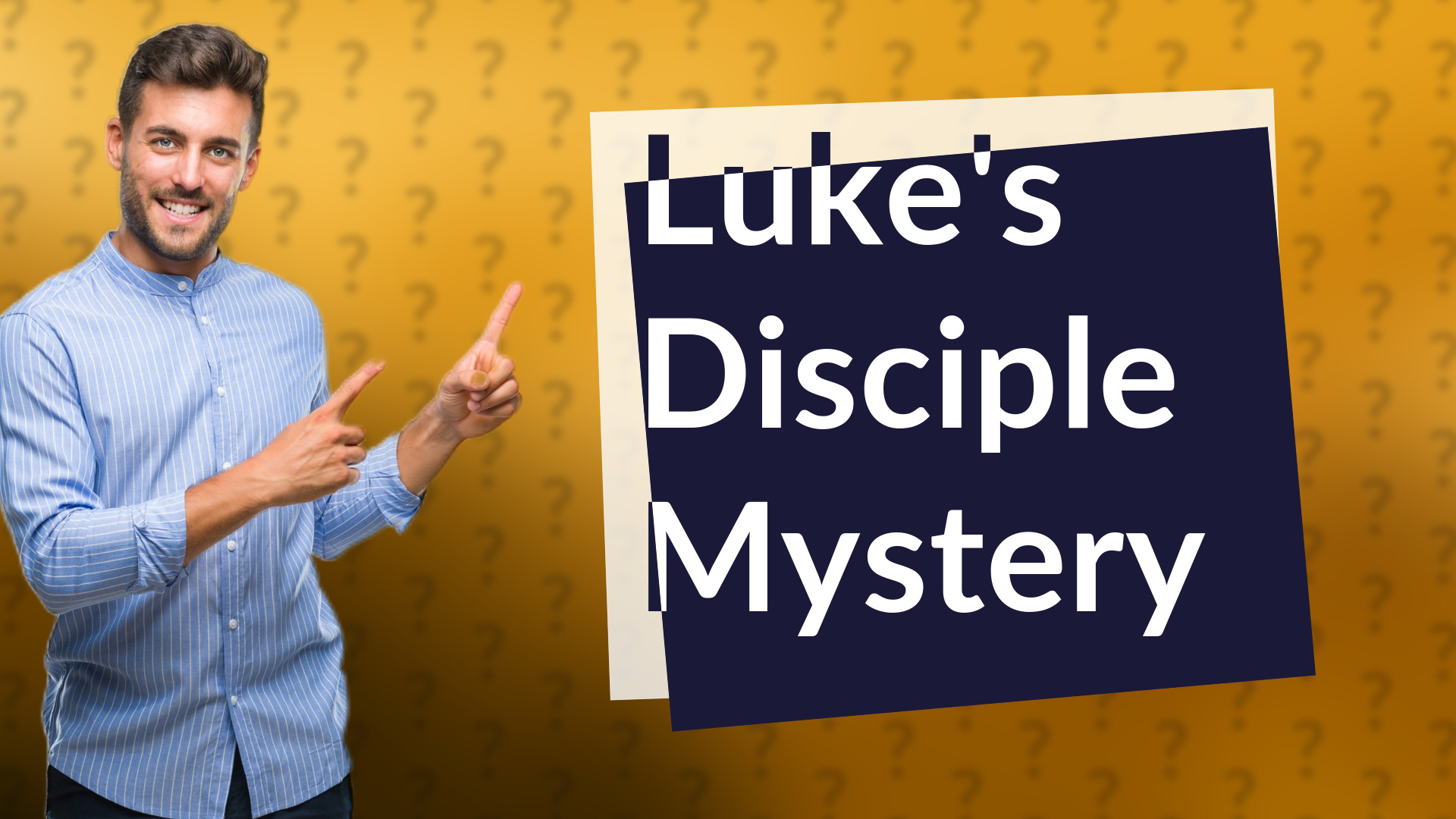 Luke's Disciple Mystery