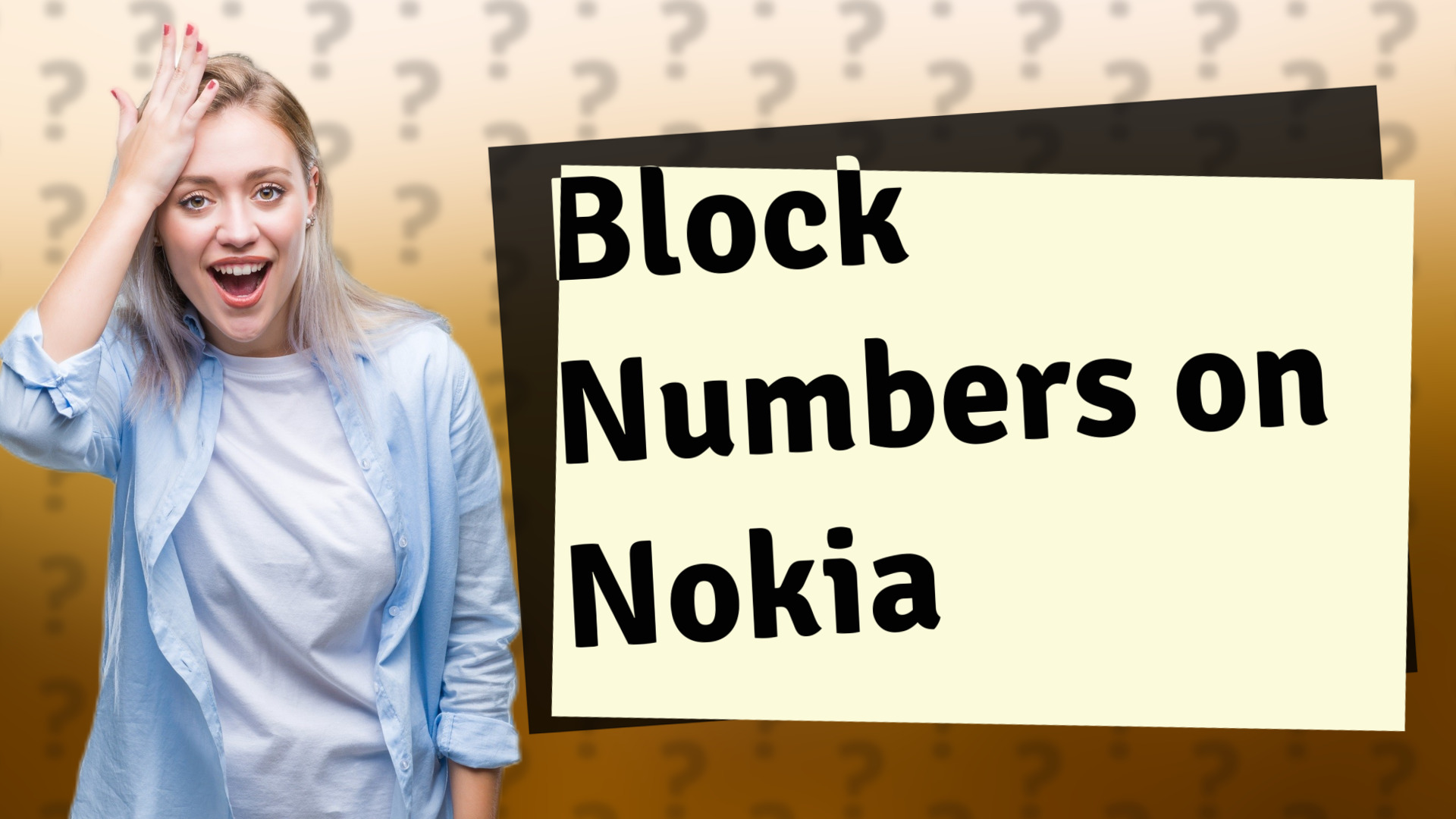Block Numbers on Nokia