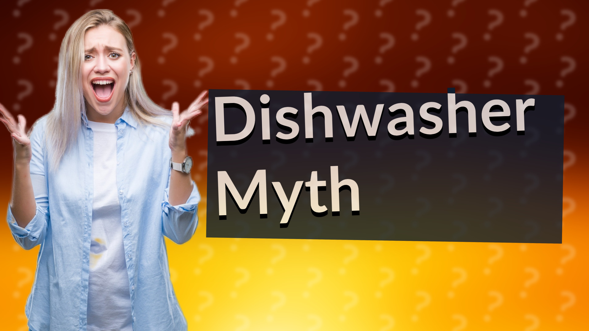 Dishwasher Myth