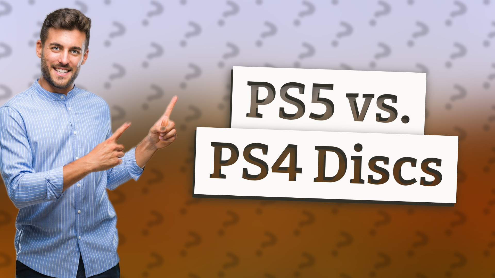 PS5 vs. PS4 Discs