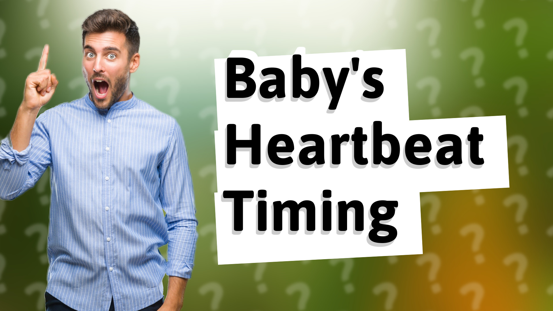 Baby's Heartbeat Timing