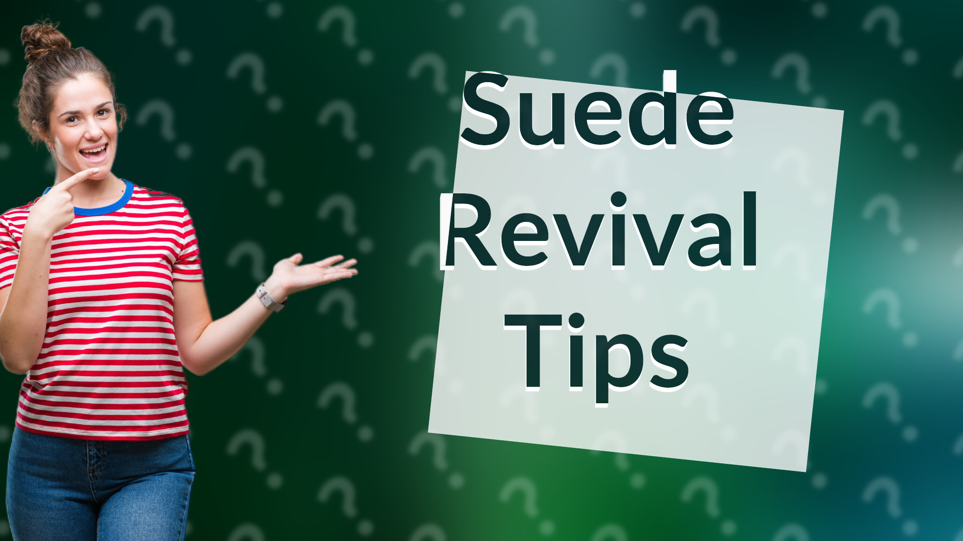 Suede Revival Tips