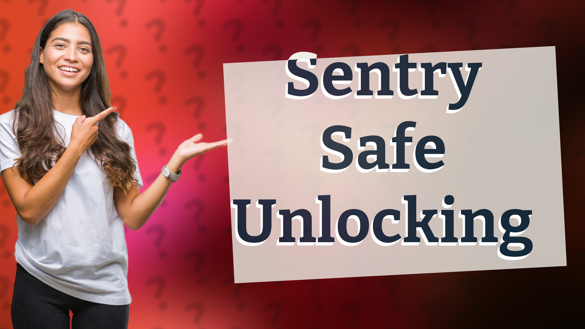 Sentry Safe Unlocking