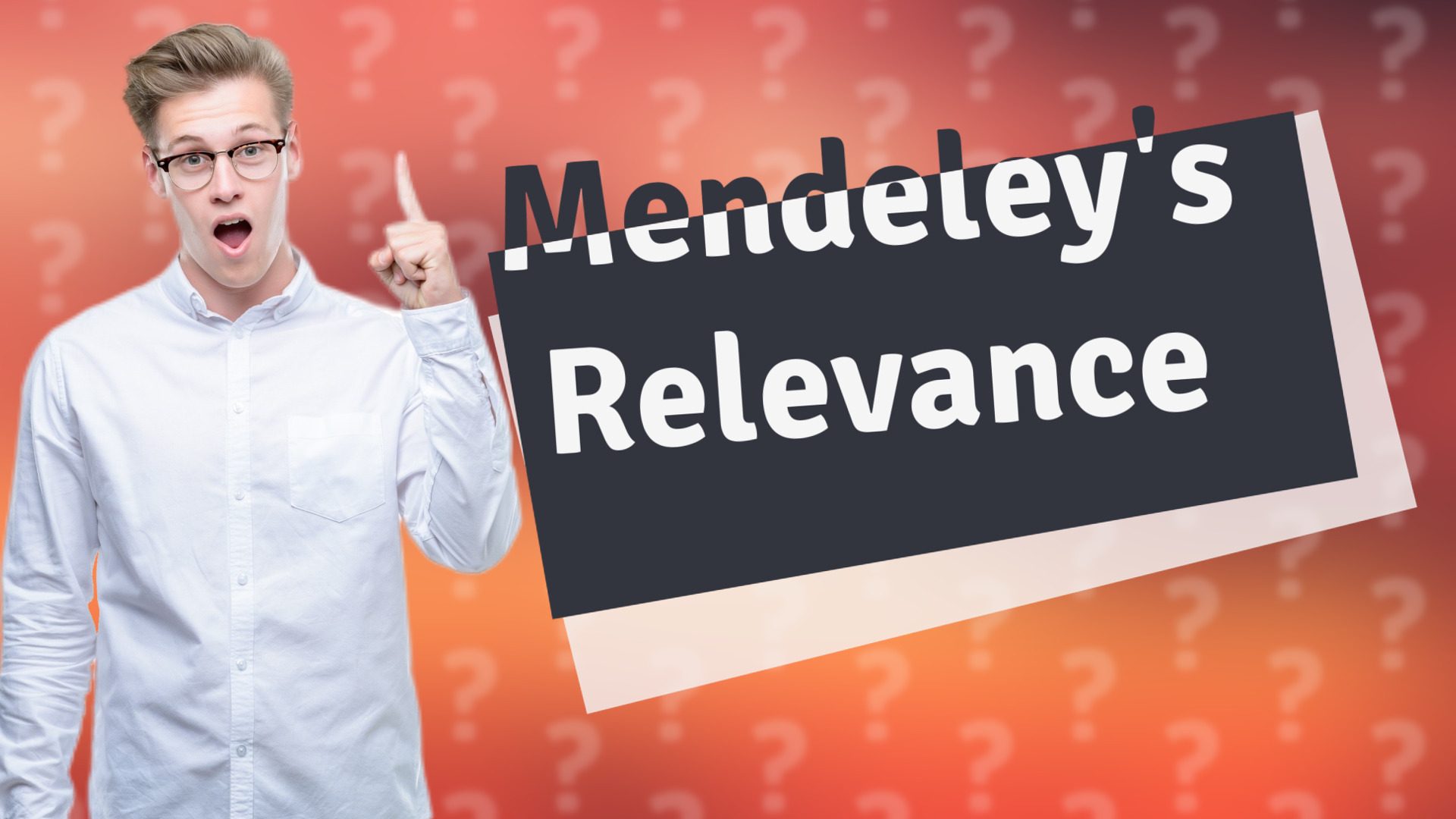 Mendeley's Relevance