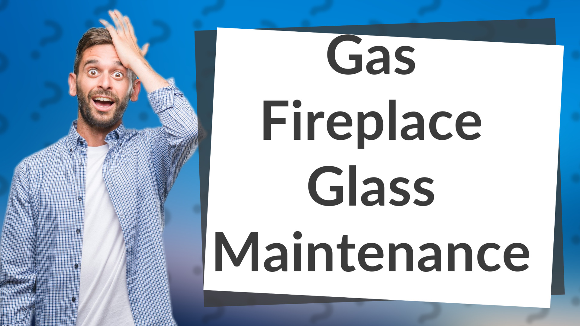 Gas Fireplace Glass Maintenance