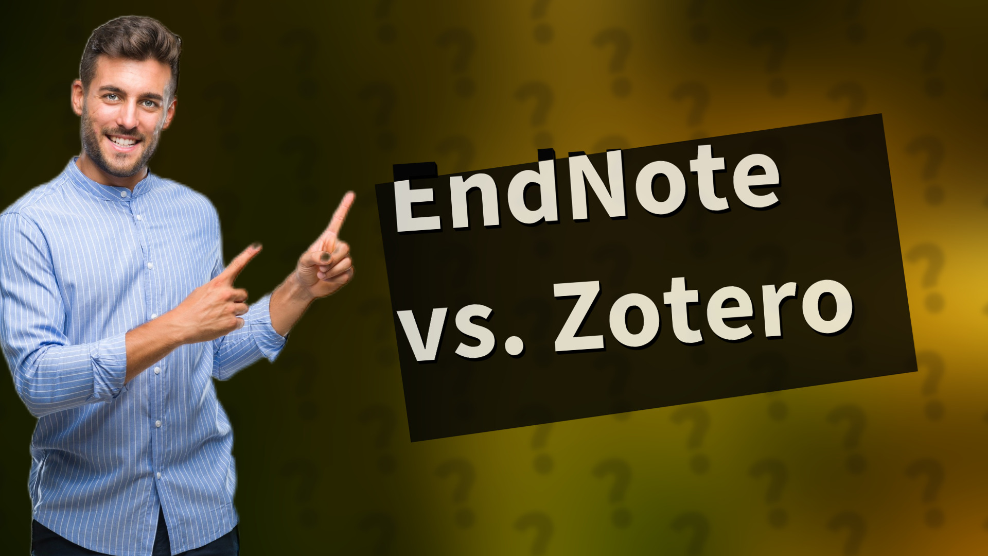 EndNote vs. Zotero