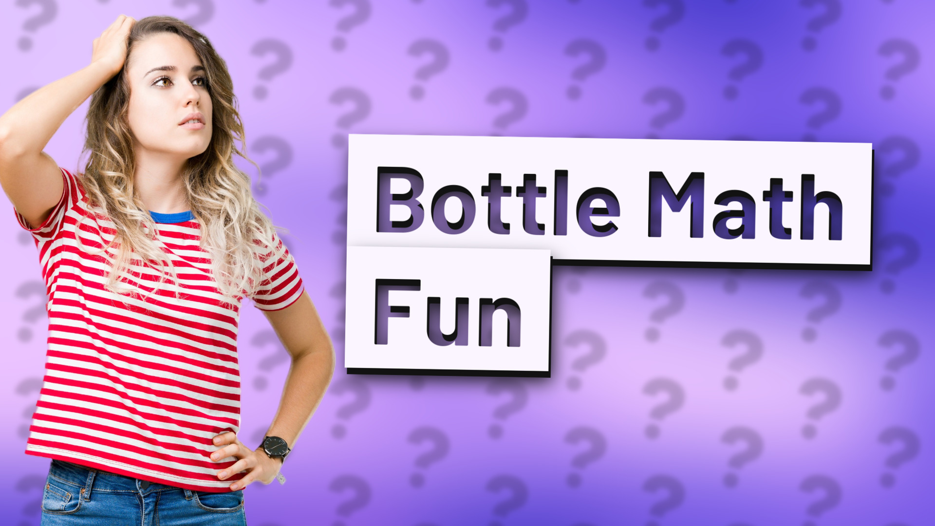 Bottle Math Fun