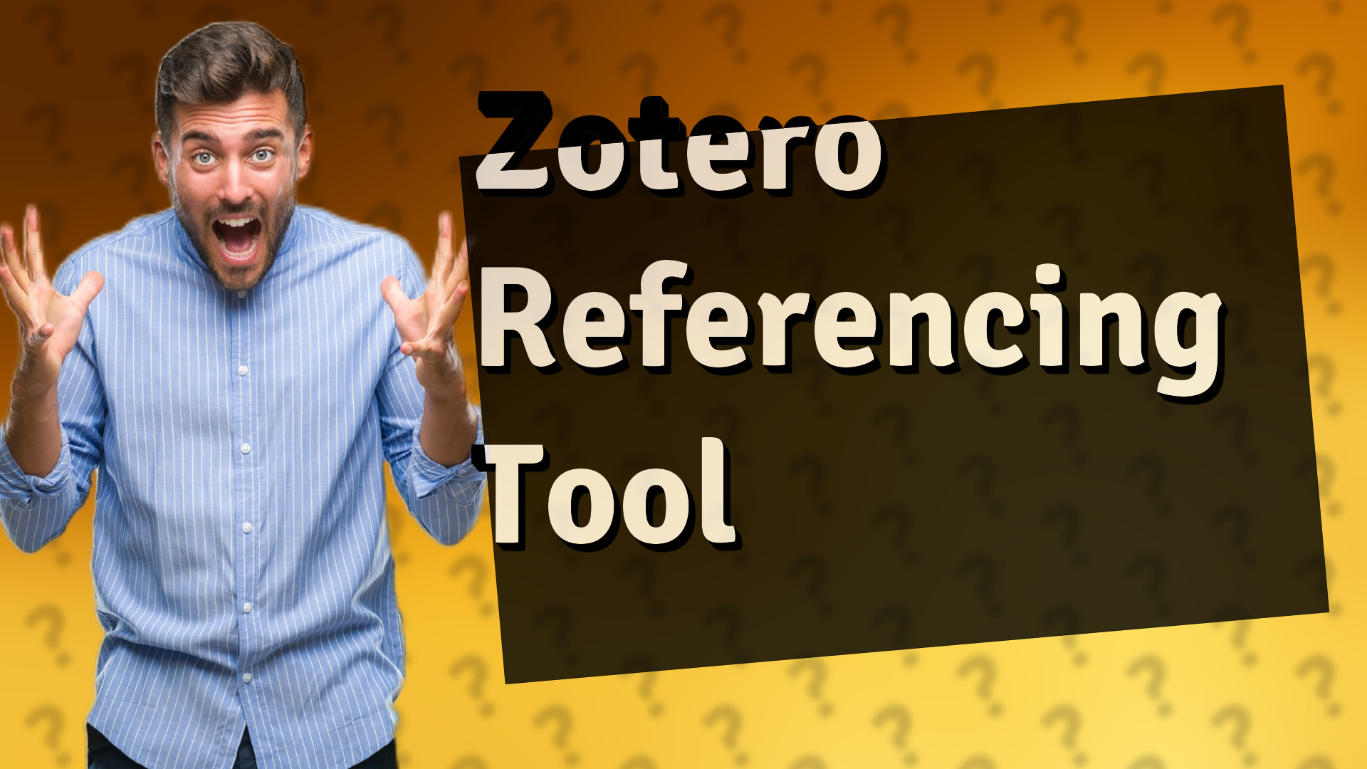 Zotero Referencing Tool