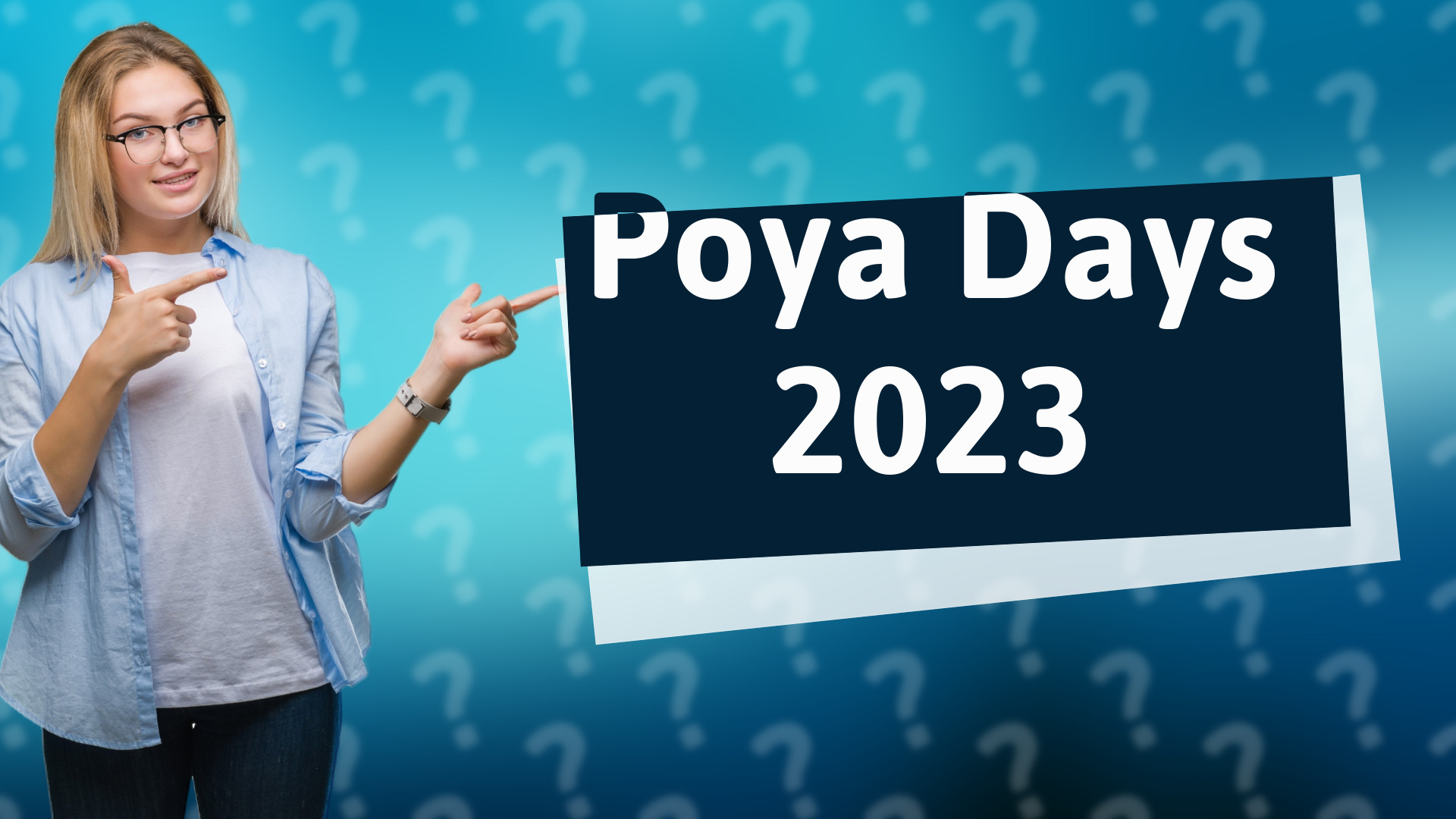 Poya Days 2023