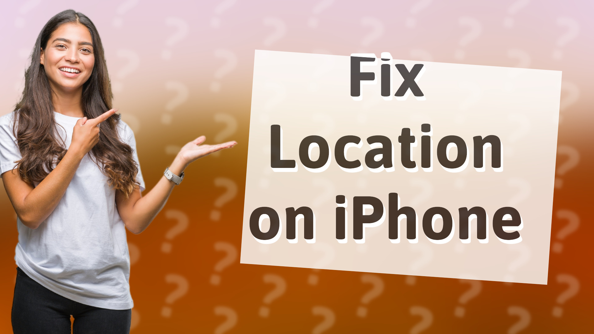 Fix Location on iPhone