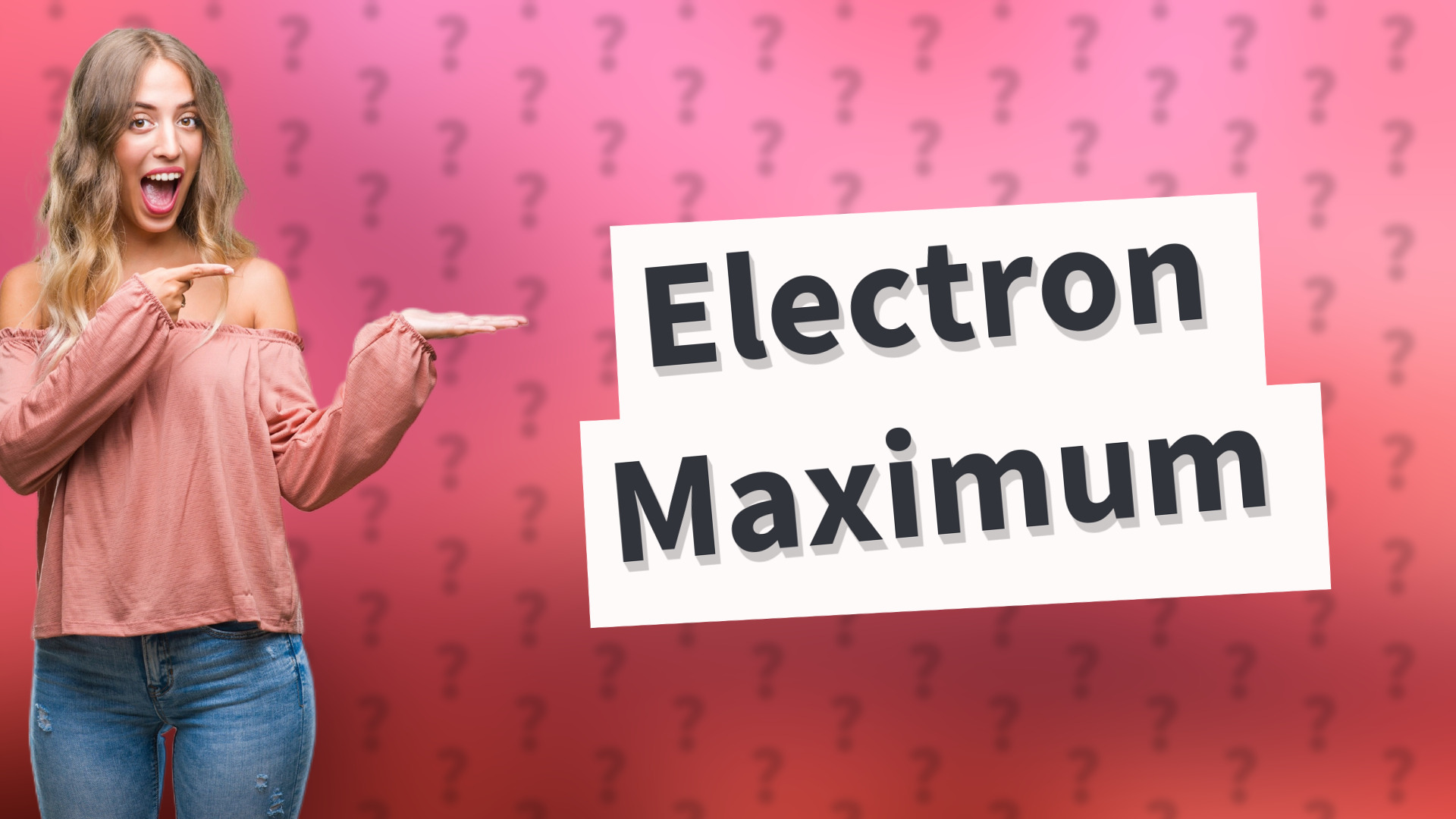 Electron Maximum