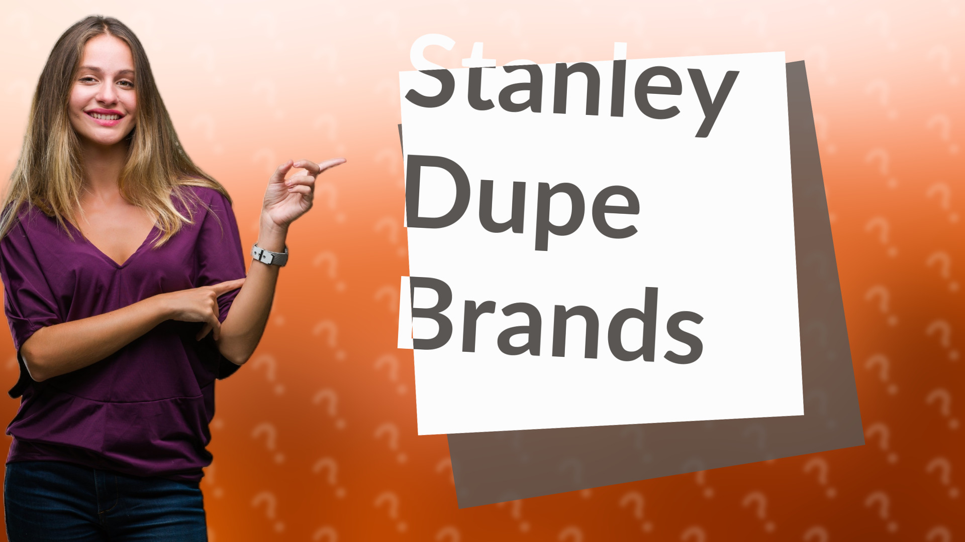 Stanley Dupe Brands