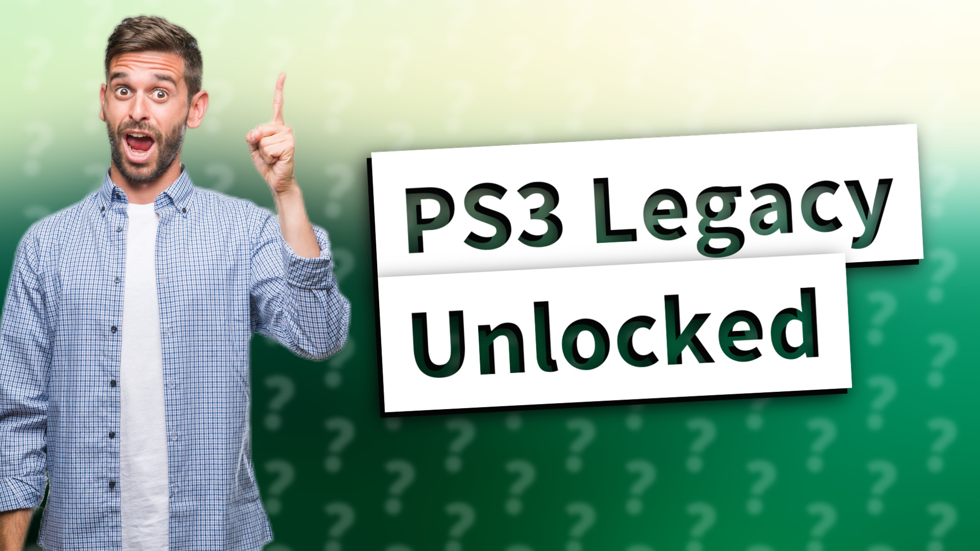 PS3 Legacy Unlocked