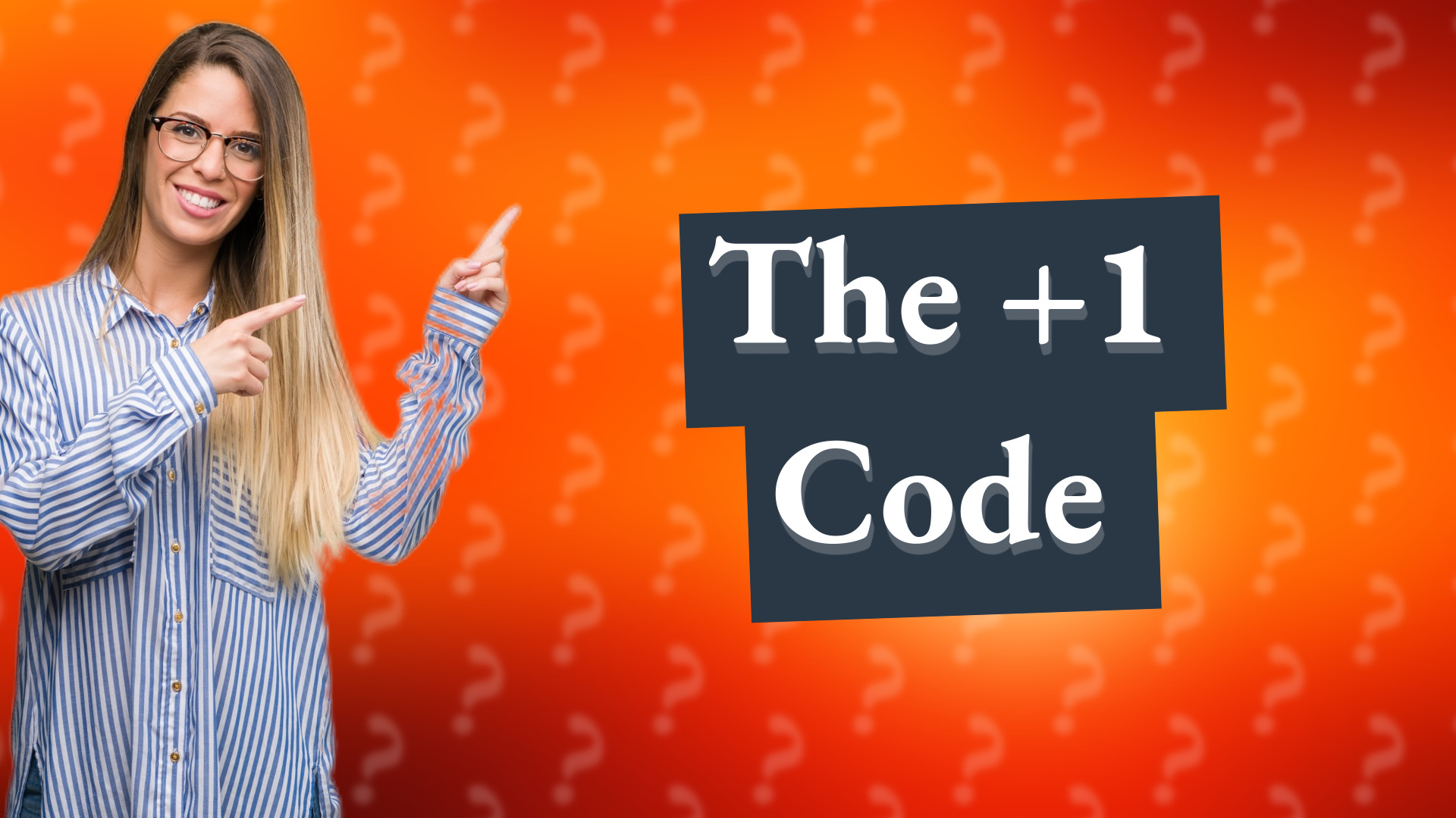 The +1 Code