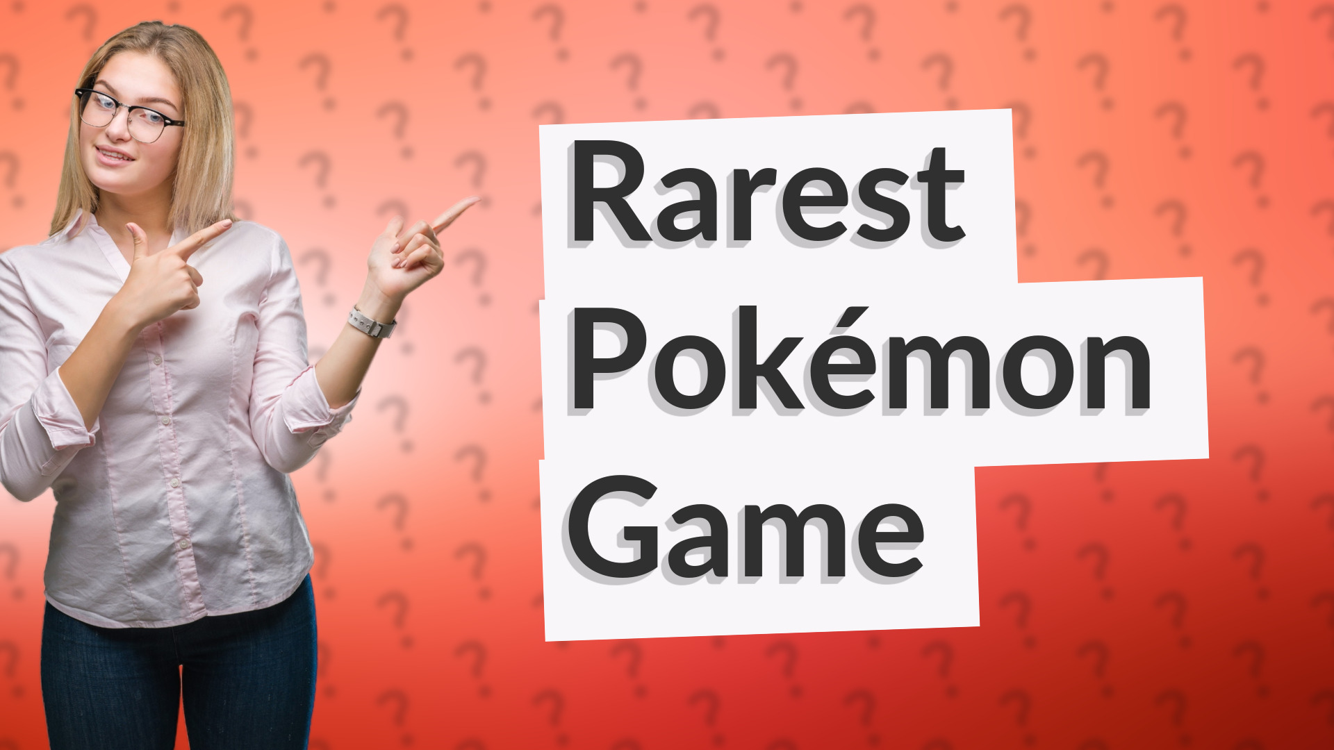 Rarest Pokémon Game