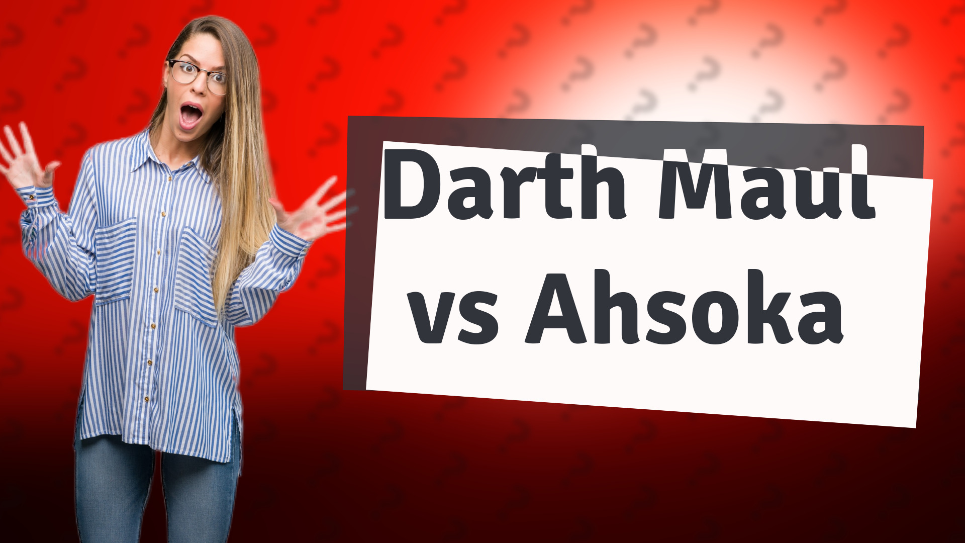 Darth Maul vs Ahsoka