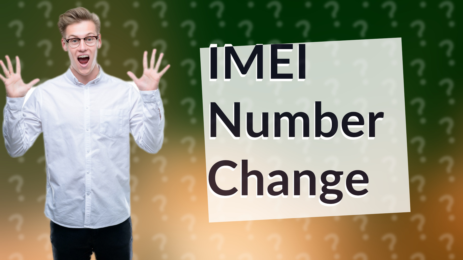 IMEI Number Change