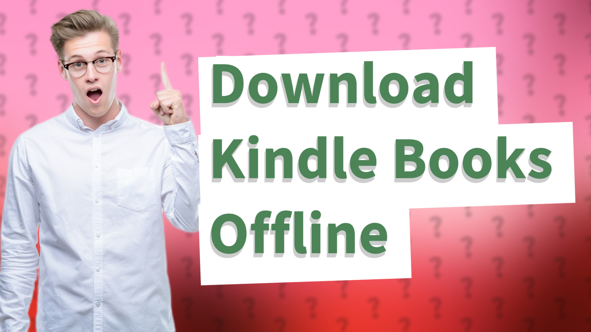 Download Kindle Books Offline