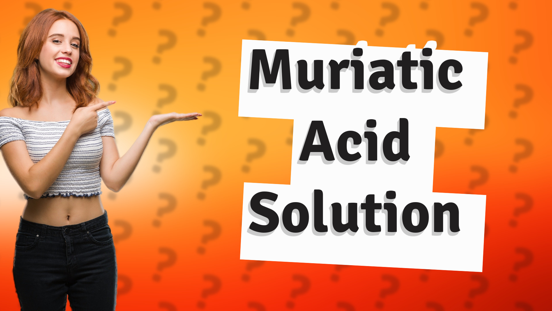Muriatic Acid Solution