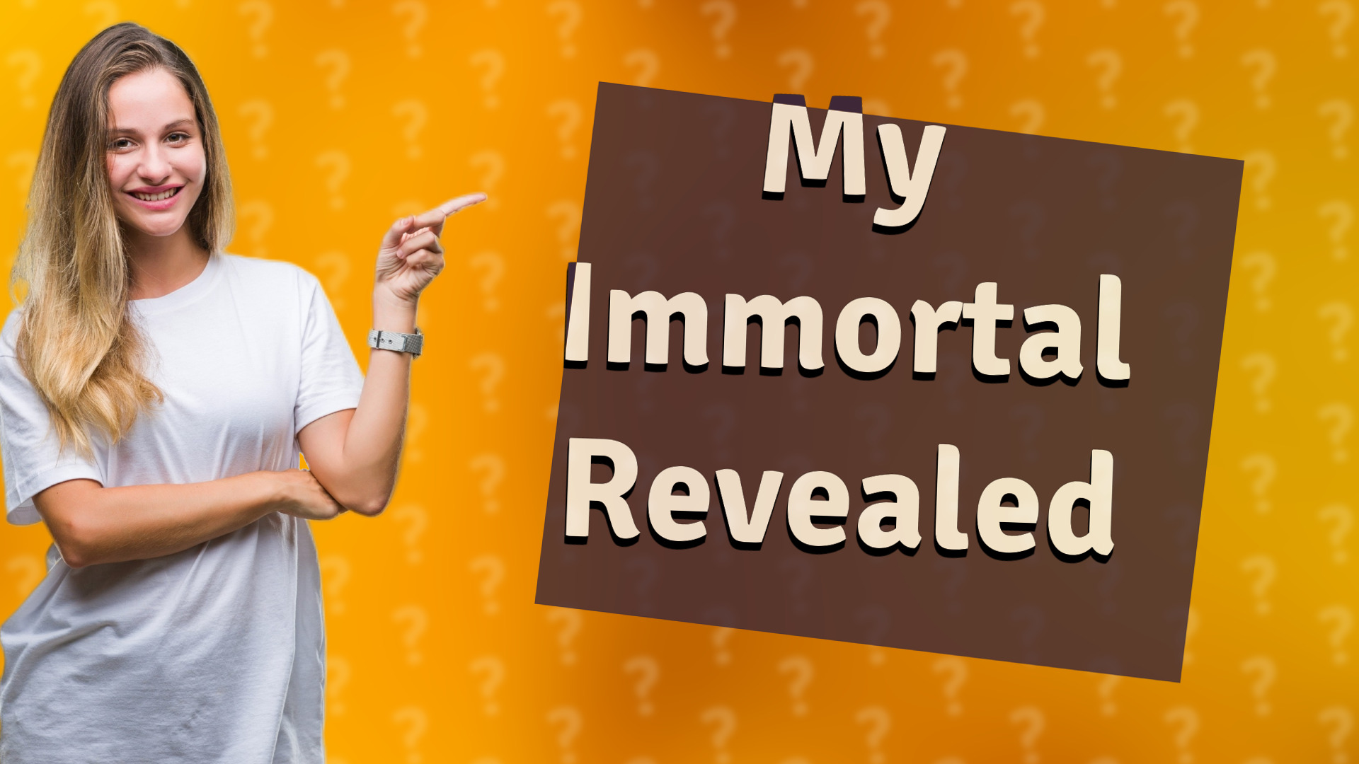 My Immortal Revealed
