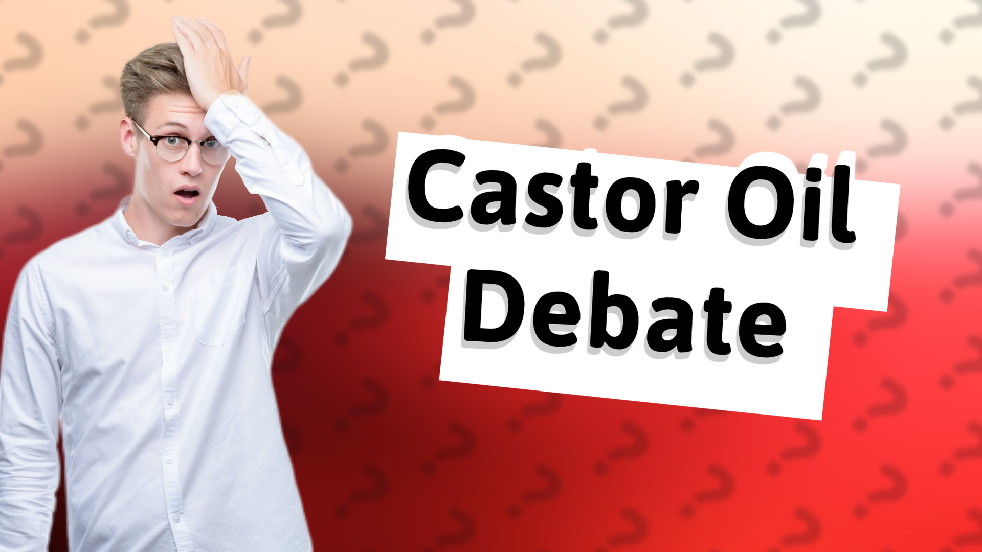 Castor Oil Debate